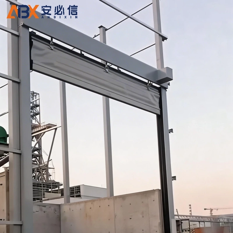 驻马店市软帘堆积门